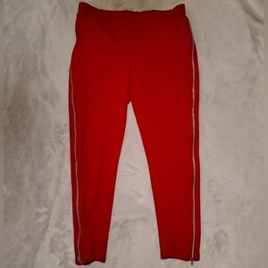 Guess Reign Full Zip Legging Bohemian Red Burgundy Size XL NWT